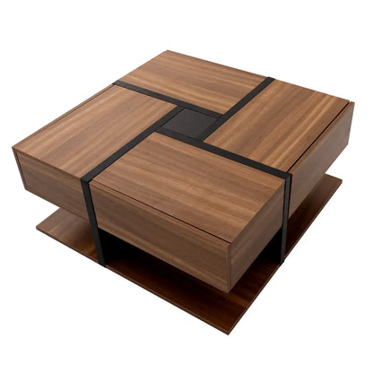 Table basse avec rangement