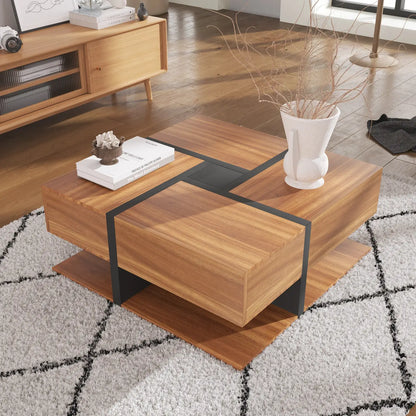 Table basse avec rangement